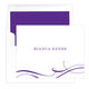 Elegant Flourish Folded Note Cards- Raised Ink Image 3 of 3